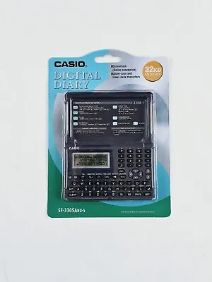 Casio Digital Diary 32KB To Do List Telephone Directory Memo Clock Etc. New • $15.15