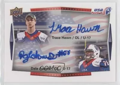 2015 Upper Deck USA Football U-17 Duals Auto Trace Hawn Dale Jonathan #117 Auto • $3.13