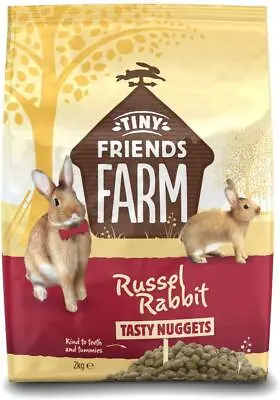 Supreme Tiny Friends Farm Russel Rabbit Food Tasty Nuggets Digestive Health 2kg • £7.44