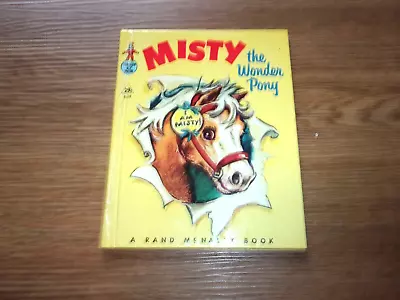Misty The Wonder Pony Clare Mckinley 1956 Childrens Chincoteague  Horse Book • $49.99
