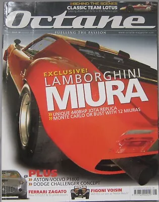 Octane Magazine August 2006 Featuring Lamborghini Ferrari Volvo Voisin Dodge • $16.41