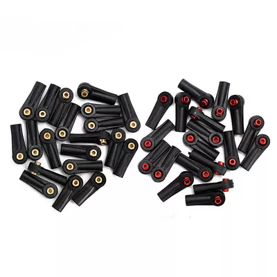 INJORA 20PCS M2 Plastic Rod Ends Link Balls For 1/24 RC Crawler Car Axial SCX24 • $8.35