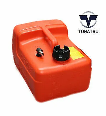 Genuine Tohatsu 12 Litre Portable Outboard Fuel Tank (NO Fuel Level Gauge) • $119.48