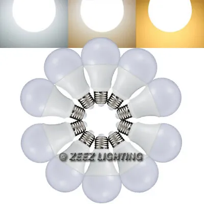 5W 7W 9W 12W LED A19 Light Bulbs Equivalent 40W 60W 75W 100W Incandescent Lamp • $24.60