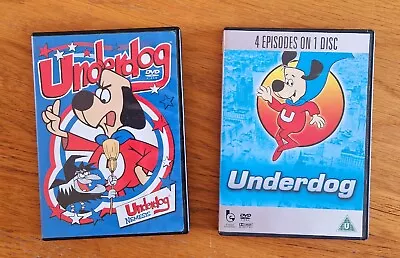 2 Underdog DVDs (2007) Classic US 60s Cartoon Series! Good Condition All Round. • £4