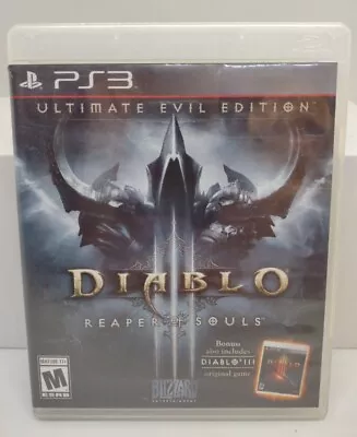 Diablo III: Reaper Of Souls Ultimate Evil Edition PlayStation 3 - FREE SHIPPING • $13.75