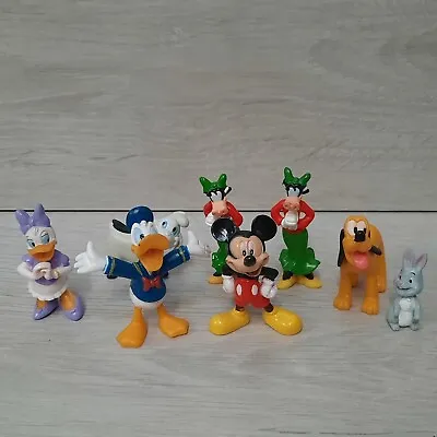 Disney Mickey Mouse And Friends - Bundle Of 8 Figures - Mickey Mouse Pluto... • £14.99