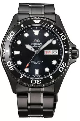 Orient Ray II Automatic Watch Men's Mechanical WR200 Steel Black FAA02003B9 • $670.77