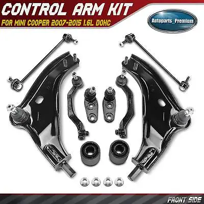 10x Control Arm & Ball Joint & Stabilizer Bar Link & Tie Rod End For Mini Cooper • $131.99