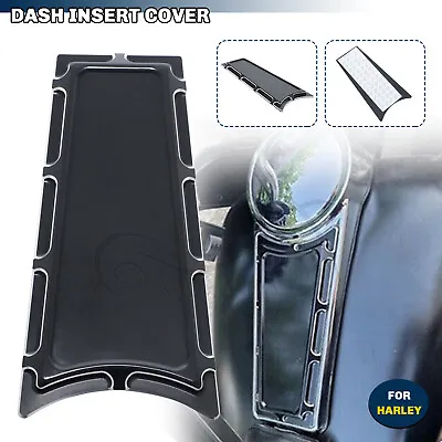 Motorcycle CNC Dash Insert Tank Cover For Harley Electra Tour Glide FLTC FLTCU • $45.98