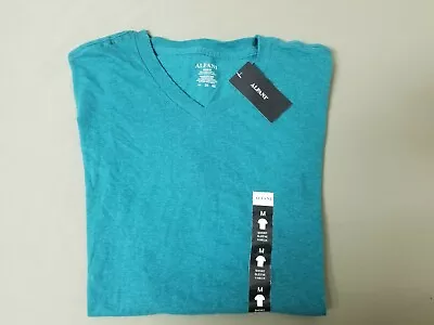 $6.95 • Buy New Mens Alfani 100% Cotton V-Neck T-Shirt.
