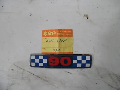 NOS OEM Genuine Suzuki 90 Sticker Ddecal TC TS Or RV ? 68141 • $12