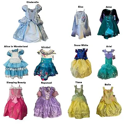 Disguise Girl's Prestige Disney Princess Dress Pretend Play Costume Dress-Up • $24.99