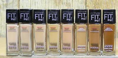 Maybelline Fit Me Dewy Smooth Foundation  (Choose Your Color) • $9.99