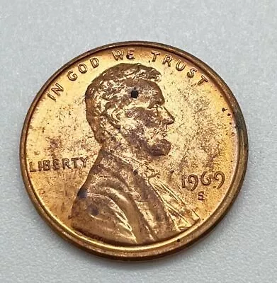 Roll Of 1969-S Lincoln Memorial Pennies US Copper Coin Cents • $14.99