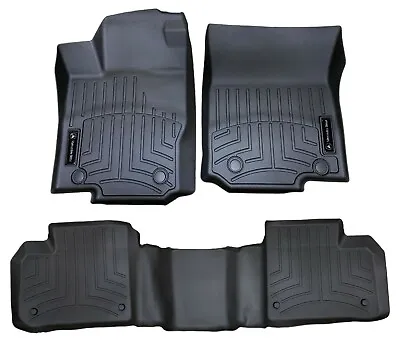 Genuine All Weather Floor Mats Black Mercedes GLE GLS ML GL Class X166 W166 OEM • $999