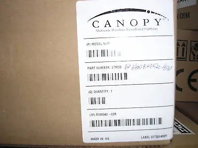 Canopy 2.4GHz 20 Mbps Backhaul W/Reflector 2400BHRF20DD - New In Box! • $445.50