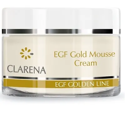 £30.99 • Buy Clarena EGF Rejuvenating Anti Wrinkle Gold Mousse Cream 50ml