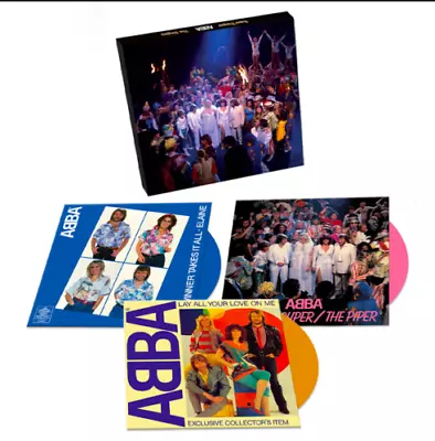 ABBA Super Trouper 40th Anniversary Singles 7  EP Vinyl Box Set New Sealed • $94.99