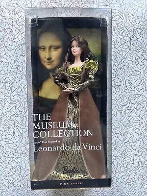 2010 NIB Pink Label The Museum Collection Leonardo Da Vinci Barbie • $189