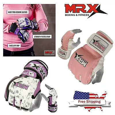 Ladies MMA Grappling Gloves Women Boxing Training Punch Bag Kick Muay Thai Fight • $26.99