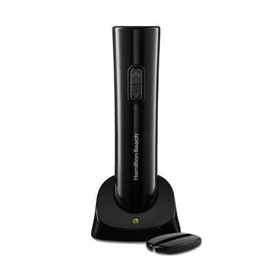 £11.49 • Buy Hamilton Beach 76610 Cordless Electric Wine Bottle Opener With Battery Charger
