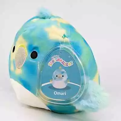 Squishmallows OMARI The Parrot Official Kellytoy 8  Plush Original New • $7