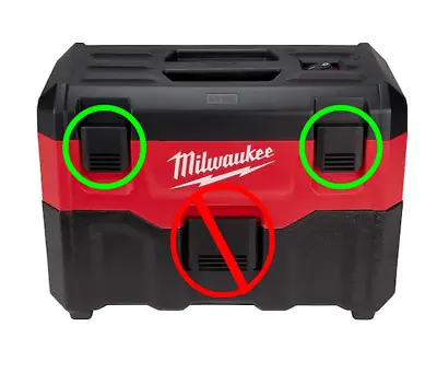 Milwaukee M18 Vacuum 0880-20 Top Latch Assembly Replacement • $10