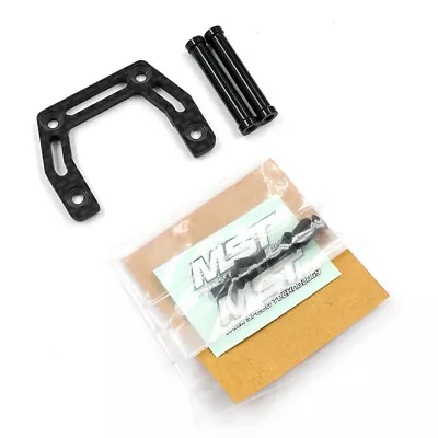 MST 1/10 RC Drift Car MRX-S PRO KMW Carbon Front Upper Brace Set Black #210681BK • $19.21