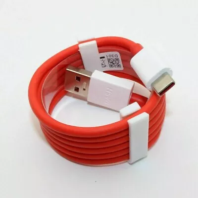 Charger Sync Cord For 3 3T 5 5T 6 6T Cable Fast Type-C DASH USB OnePlus Original • $8.04