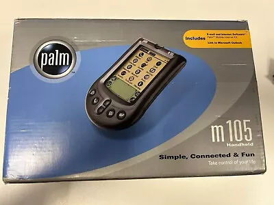 Palm M105 Handheld Including Original Packaging And Manuals • £30