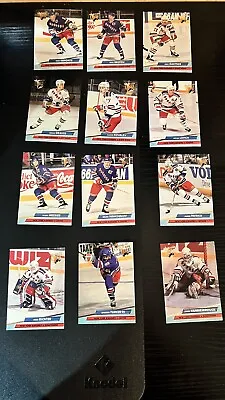 1992-93 Fleer Ultra Hockey New York Rangers Team Lot Of 12  Cards Messier  • $7.99