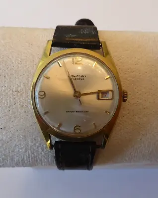 Vintage Ingersoll Cal 1215 17 Jewel Mechanical Watch Needs Attention. • £20