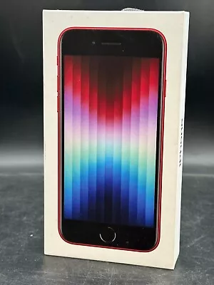 NEW! Apple IPhone SE 3rd Gen. 64GB Red (StraightTalk/Total By VERIZON) • $179.98