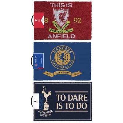 £13 • Buy All Creations Coir Door Mat Football Teams Rangers Liverpool Tottenham