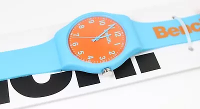 Bench Sport Casual Men's Watch Blue Silicone Strap • £9.99