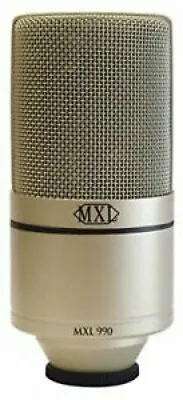 MXL 990 Condenser Microphone Shock Mount Included MXL990 0801813080643 • $215.34