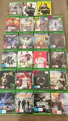 $150 • Buy 23x XBOX One Games PRE OWNED Excellent Condition