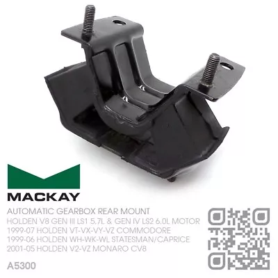 Mackay Gearbox Mount Auto V8 Ls1 & Ls2 [holden Wh-wk-wl Statesman/v2-vz Monaro] • $49