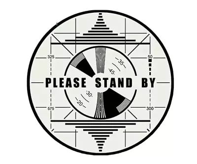 Fallout Please Stand By… Wall Art Decal Waterproof Sticker Car Laptop Gamer • £6.50