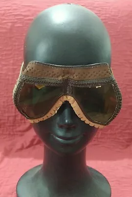 WW2 WWII M-1943 Type III A/O Folding Goggles American US Military Army 1943 • $99.99