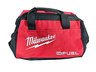 New Milwaukee Fuel M12 13  Heavy Duty Contractors Tool Bag 13  X 9  X 10  • $14.95