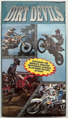 SEALED Dirt Devils (VHS 1993) Motocross Motovideo Powersports Dirtbikes • $40