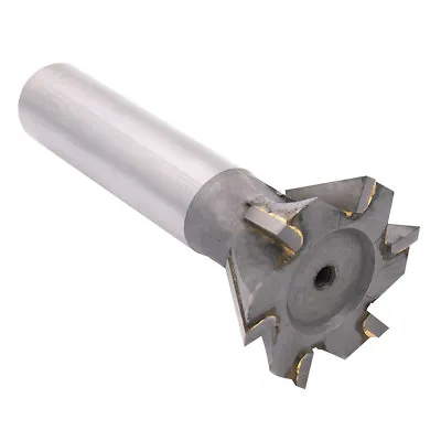 10-45mm T-Slot Cutters Dovetail Cutter End Mill Milling Angle HSS 45° 55° 60°   • £15.88