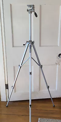 Vintage Velbon VGB-3  Aluminum Tripod  With Pan-Tilt Head • $34.99