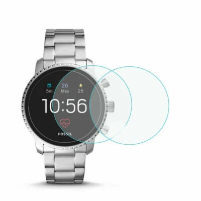 $7.93 • Buy 2x For Smart Watch Fossil Q Explorist HR Tempered Glass Screen Protector
