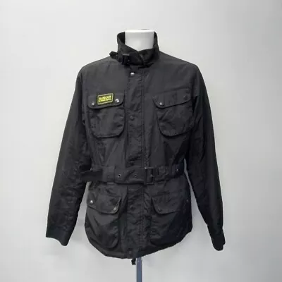 Barbour Jacket Large Black Mens RMF52-LJ • $41.69