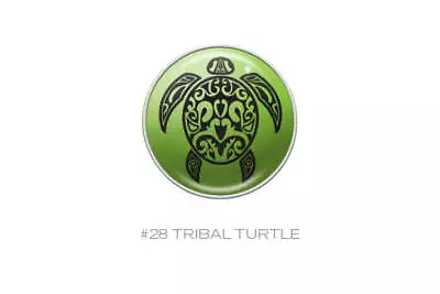 RaceDots: Magnetic Race Number Positioning System 4-Pack (Tribal Turtle) • $21.95