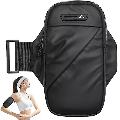 Universal Arm Band Sports Mobile Phone Holder Bag Strap For IPhone 15/14/13/12 • £7.98