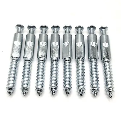 Replacement Assembly Dowel / Cam Lock Screw For IKEA Part 123491 (MALM Beds) X 8 • $10.59